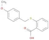 Benzoic acid, 2-[[(4-methoxyphenyl)methyl]thio]-
