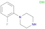 Piperazine, 1-(2-fluorophenyl)-, hydrochloride (1:1)