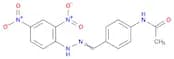 Acetamide, N-[4-[[2-(2,4-dinitrophenyl)hydrazinylidene]methyl]phenyl]-