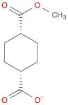 1,4-Cyclohexanedicarboxylic acid, 1-methyl ester, cis-