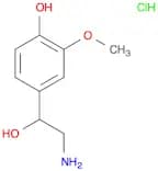 Benzenemethanol, α-(aminomethyl)-4-hydroxy-3-methoxy-, hydrochloride (1:1)