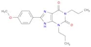 1H-Purine-2,6-dione, 3,7-dihydro-8-(4-methoxyphenyl)-1,3-dipropyl-