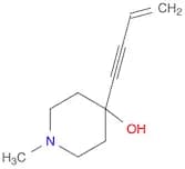 4-Piperidinol, 4-(3-buten-1-yn-1-yl)-1-methyl-