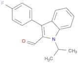1H-Indole-2-carboxaldehyde, 3-(4-fluorophenyl)-1-(1-methylethyl)-