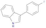 1H-Indole, 3-(4-fluorophenyl)-