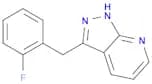 3-(2-Fluorobenzyl)-1H-pyrazolo[3,4-b]pyridine