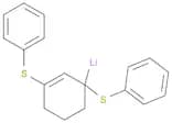 Lithium, [1,3-bis(phenylthio)-2-cyclohexen-1-yl]-