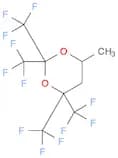 1,3-Dioxane, 6-methyl-2,2,4,4-tetrakis(trifluoromethyl)-
