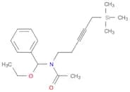 Acetamide, N-(ethoxyphenylmethyl)-N-[5-(trimethylsilyl)-3-pentynyl]-