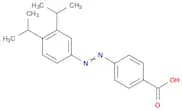 Benzoic acid, 4-[[3,4-bis(1-methylethyl)phenyl]azo]-