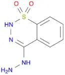 2H-1,2,3-Benzothiadiazine, 4-hydrazinyl-, 1,1-dioxide