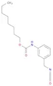 Carbamic acid, (3-isocyanatomethylphenyl)-, octyl ester