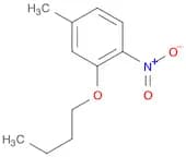 Benzene, 2-butoxy-4-methyl-1-nitro-