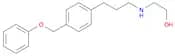 Ethanol, 2-[[3-[4-(phenoxymethyl)phenyl]propyl]amino]-