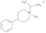 Piperidinium, 1-methyl-1-(1-methylethyl)-4-phenyl-, iodide (1:1)
