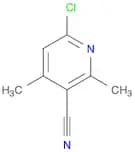 3-Pyridinecarbonitrile, 6-chloro-2,4-dimethyl-