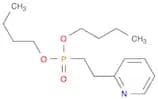 Phosphonic acid, [2-(2-pyridinyl)ethyl]-, dibutyl ester (9CI)