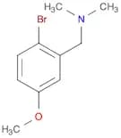 Benzenemethanamine, 2-bromo-5-methoxy-N,N-dimethyl-