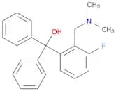 Benzenemethanol, 2-[(dimethylamino)methyl]-3-fluoro-α,α-diphenyl-