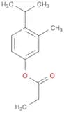 Phenol, 3-methyl-4-(1-methylethyl)-, propanoate