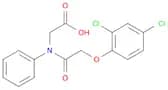 Glycine, N-[(2,4-dichlorophenoxy)acetyl]-N-phenyl- (6CI,9CI)