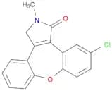 1H-Dibenz[2,3:6,7]oxepino[4,5-c]pyrrol-1-one, 11-chloro-2,3-dihydro-2-methyl-