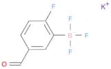 Borate(1-), trifluoro(2-fluoro-5-formylphenyl)-, potassium (1:1), (T-4)-