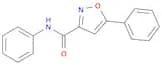 3-Isoxazolecarboxamide, N,5-diphenyl-