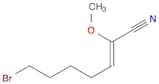 2-Heptenenitrile, 7-bromo-2-methoxy-, (Z)-