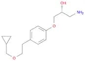 2-Propanol, 1-amino-3-[4-[2-(cyclopropylmethoxy)ethyl]phenoxy]-, (R)- (9CI)