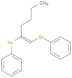 Benzene, 1,1'-[[(1Z)-1-butyl-1,2-ethenediyl]bis(seleno)]bis-