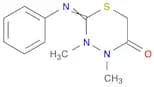 2H-1,3,4-Thiadiazin-5(6H)-one, dihydro-3,4-dimethyl-2-(phenylimino)-