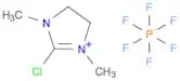 1H-Imidazolium, 2-chloro-4,5-dihydro-1,3-dimethyl-, hexafluorophosphate(1-) (1:1)