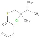 Benzene, [(2-chloro-2,3-dimethyl-3-buten-1-yl)thio]-