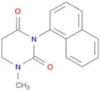 2,4(1H,3H)-Pyrimidinedione, dihydro-1-methyl-3-(1-naphthalenyl)-
