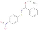 Benzenecarboximidic acid, N-[(4-nitrophenyl)thio]-, ethyl ester (9CI)