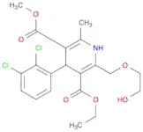 3,5-Pyridinedicarboxylic acid, 4-(2,3-dichlorophenyl)-1,4-dihydro-2-[(2-hydroxyethoxy)methyl]-6-me…