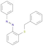 Diazene, 1-phenyl-2-[2-[(phenylmethyl)thio]phenyl]-