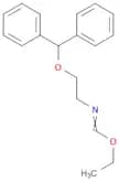 Methanimidic acid,N-[2-(diphenylmethoxy)ethyl]-, ethyl ester