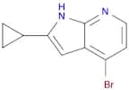 4-Bromo-2-cyclopropyl-1H-pyrrolo[2,3-b]pyridine