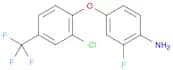 Benzenamine, 4-[2-chloro-4-(trifluoromethyl)phenoxy]-2-fluoro-