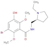 Benzamide, 3-bromo-N-[[(2S)-1-ethyl-2-pyrrolidinyl]methyl]-5-hydroxy-2,6-dimethoxy-