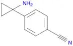 4-(1-Aminocyclopropyl)benzonitrile