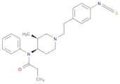 Propanamide, N-[1-[2-(4-isothiocyanatophenyl)ethyl]-3-methyl-4-piperidinyl]-N-phenyl-, (3S-cis)- (…