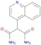Propanediamide, 2-(4-quinolinyl)-