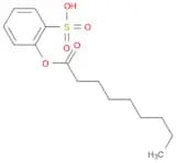 Nonanoic acid, sulfophenyl ester