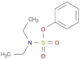 Sulfamic acid, diethyl-, phenyl ester