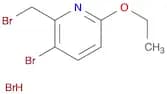 3-Bromo-2-(bromomethyl)-6-ethoxypyridine hydrobromide
