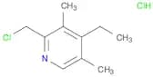 2-(Chloromethyl)-4-ethyl-3,5-dimethylpyridine hydrochloride