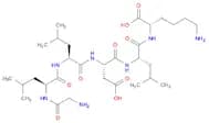 L-Lysine,glycyl-L-leucyl-L-leucyl-L-a-aspartyl-L-leucyl-